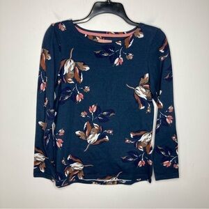 NWT Joules harbor print long sleeve top size small